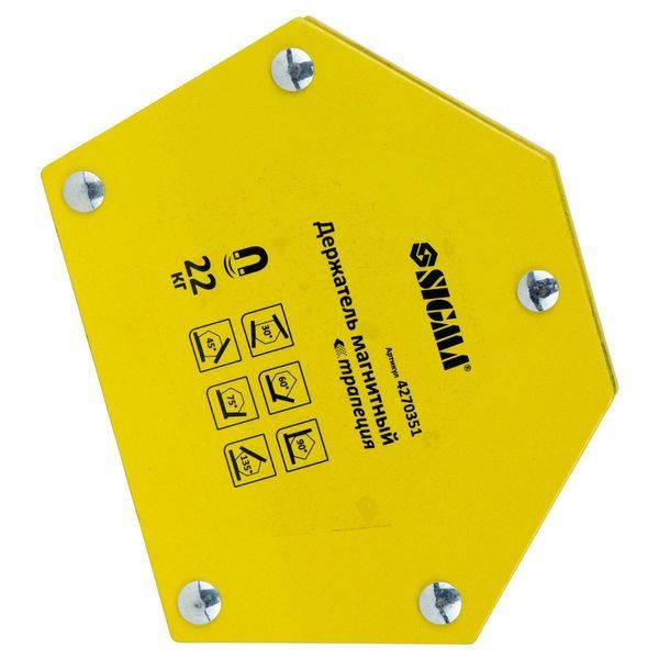 Магнит для сварки трапеция 22кг 90&times;54&times;54&times;43мм (30,45,60,75,90,135&deg;) SIGMA (4270351) 4270351 фото