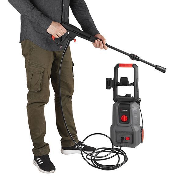 Мийка високого тиску, 1,4 кВт, 80-110 бар, 6,5 л/хв, шланг 5 м INTERTOOL DT-1513 DT-1513 фото