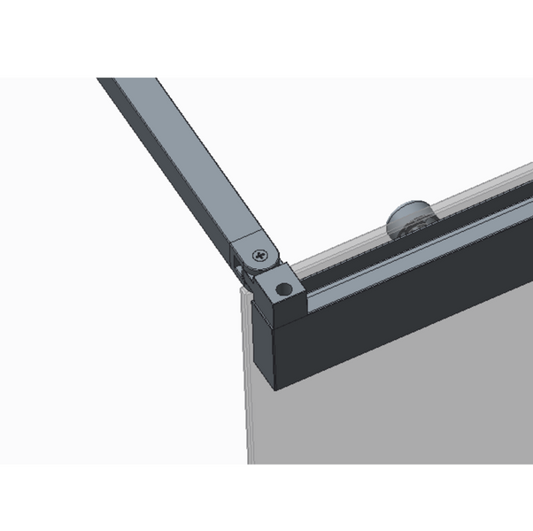 Шторки скляні розсувні на ванну Koer SR BS06-120x150-TR-12 прозоре скло Easy Clean 6мм, матове золото (KR5946) KR5946 фото