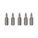 Комплект викруткових насадок, PH1, 1/4"&times;25 мм, ACR, S2, 5 од., STORM INTERTOOL VT-0206 VT-0206 фото 3
