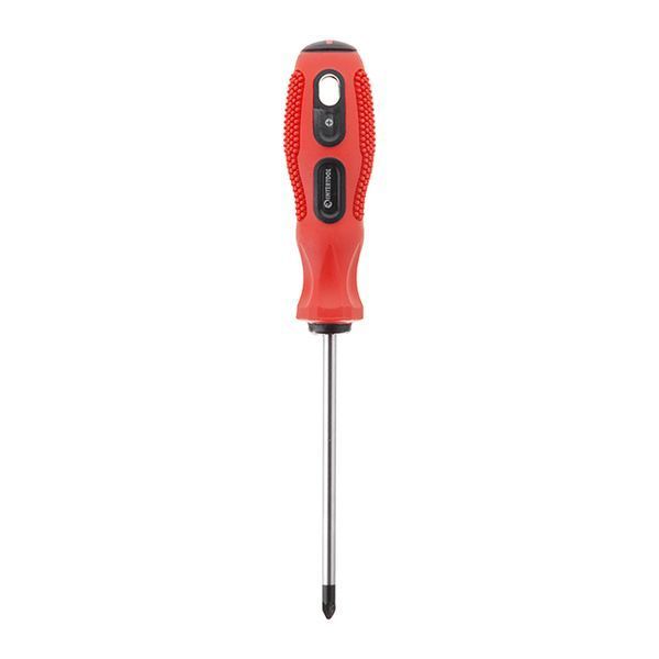 Викрутка хрестова, PZ1&times;100 мм, Cr-V INTERTOOL VT-3156 VT-3156 фото