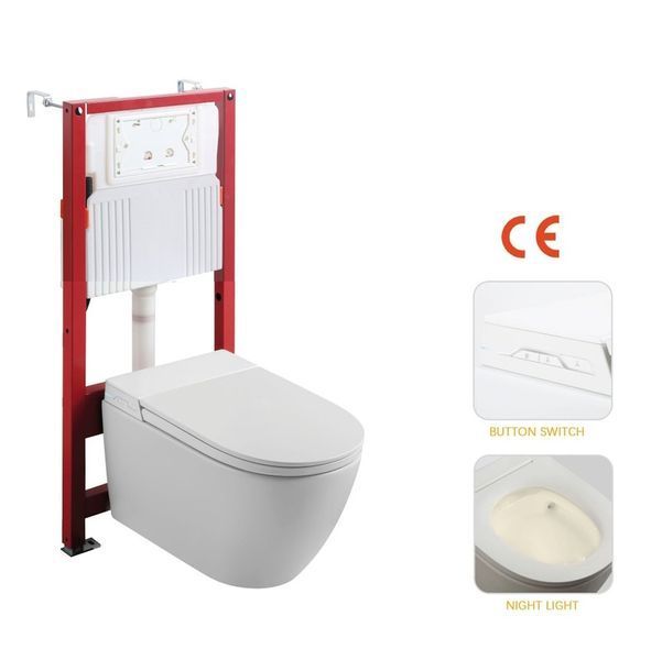 Унитаз-биде подвесной с электронным управлением Koer TB-0101 Smart 590x375x335mm (KR6117) KR6117 фото