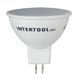 Лампа светодиодная LED MR16, GU5.3, 5 Вт, 150-300 В, 4000 K, 30000 ч, гарантия 3 года INTERTOOL LL-0202 LL-0202 фото 1