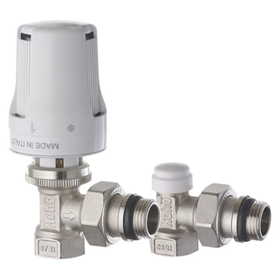Комплект для подключения радиатора Roho R5151-050K - 1/2" угловой (антипротечка) (RO0117) RO0117 фото