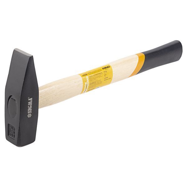 Молоток 800г слюсарний дерев'яна рукоятка (дуб) SIGMA (4316381) 4316381 фото