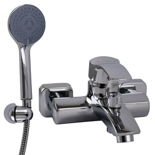 Змішувач для ванної Globus Lux QUEENSLAND GLQU-0102N EURO латунь (картридж Sedal) 000017643 фото