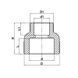 Муфта редукційна ВВ 110x75 PPR Koer K0217.PRO (KP2582) KP2582 фото 2