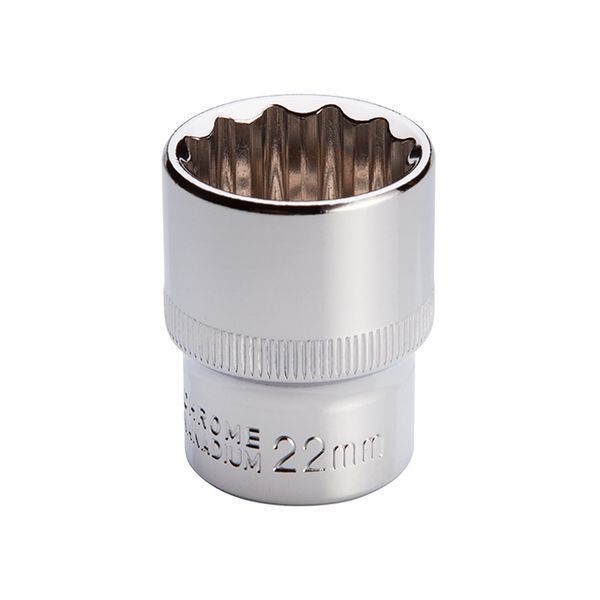 Головка дванадцятигранна 1/2", 22&times;38 мм, Cr-V STORM INTERTOOL ET-0222 ET-0222 фото