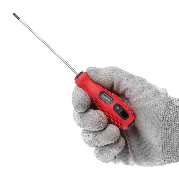 Крестовая отвертка, PZ0&times;100 мм, Cr-V INTERTOOL VT-3154 VT-3154 фото