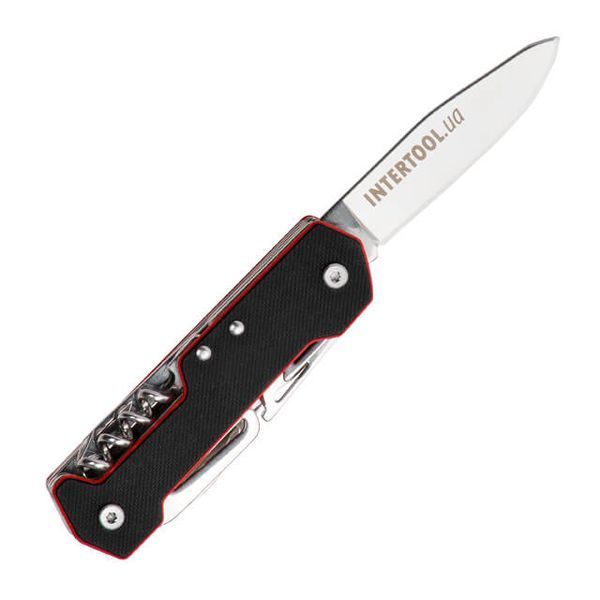 Нож складной, 165 мм, 9 в 1 INTERTOOL HT-0597 HT-0597 фото