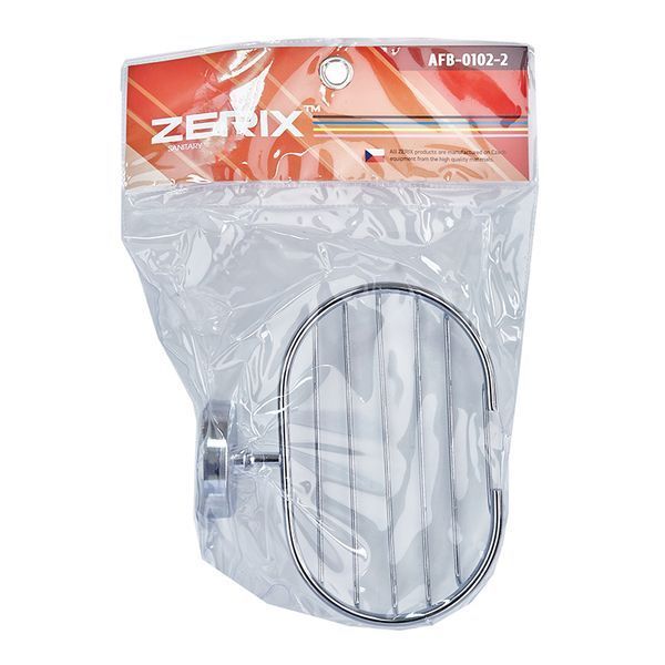 Мыльница настенная (металлическая решетка) глубокая Zerix AFB-0102-2 (ZX5060) ZX5060 фото