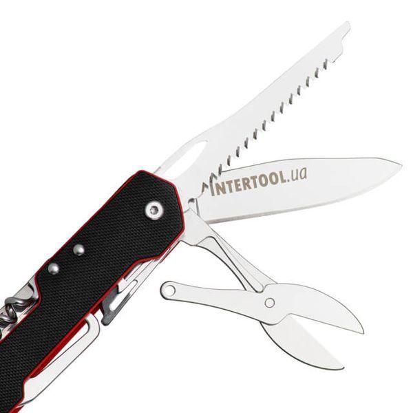 Нож складной, 165 мм, 9 в 1 INTERTOOL HT-0597 HT-0597 фото