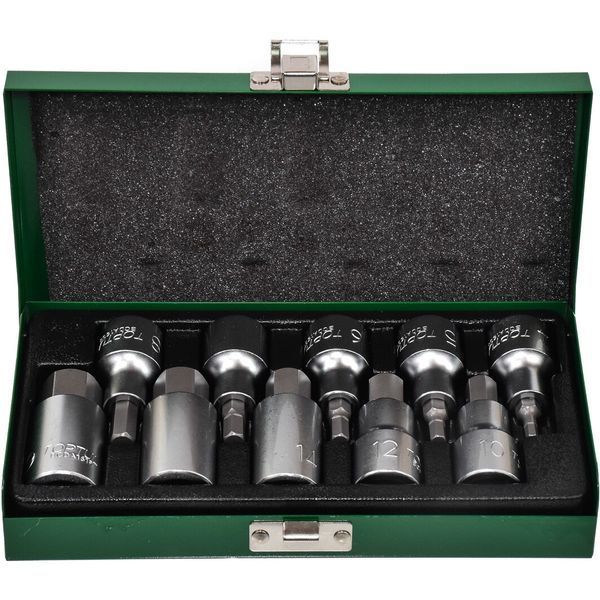 Набір головок-біт шестигранник TOPTUL 1/2" Н4-Н19 GAAD1007 GAAD1007 фото