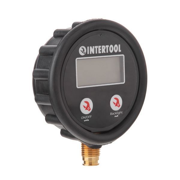 Цифровий манометр, 10 атм INTERTOOL PT-0501 PT-0501 фото