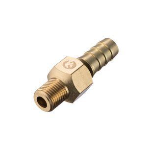 Шарнир поворотный, наружная резьба 1/4" на шланг 12 мм, латунь, STORM INTERTOOL PT-2207 PT-2207 фото