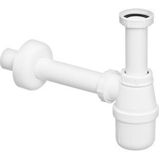 Сифон для раковины VIEGA 1 1/4&Prime;х1 1/4&Prime; пластик белый бутыл. б/г 108694 000000808 фото