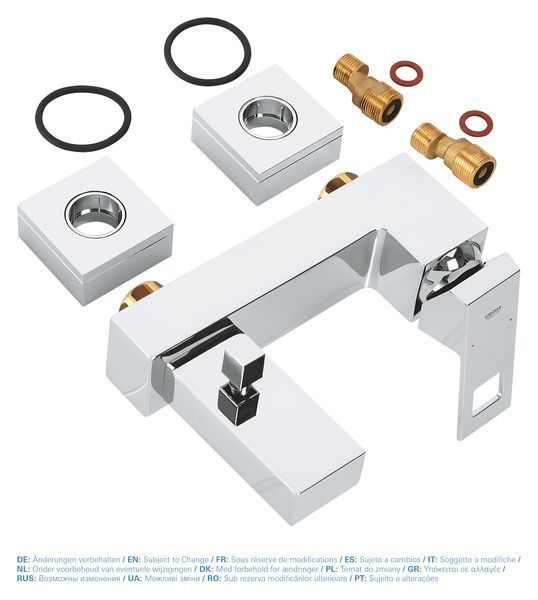 Змішувач для ванни Grohe Eurocube (23140000) 23140000 фото