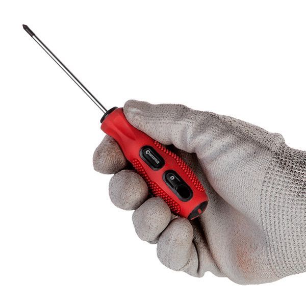 Крестовая отвертка, PZ0&times;75 мм, Cr-V INTERTOOL VT-3153 VT-3153 фото