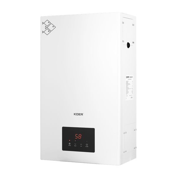 Котел електричний одноконтурний KOER KWH.E0116 WHITE 16 кВт колір білий (KR5562) KR5562 фото