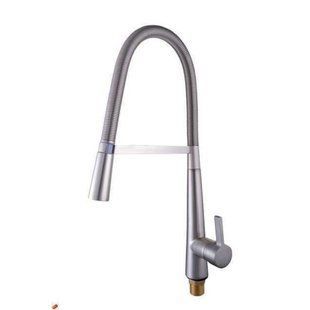 Смеситель для кухни Globus Lux LAZER GLLR-1032-StSTEEL 000013282 фото