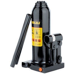 Домкрат гідравлічний пляшковий 5т H 210-420мм (кейс) SIGMA (6102051) TR6102051 фото