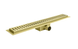 Душовий трап з нержавіючої сталі SUS304 Koer FD35-70x600-Brushed Gold (AC0717) AC0717 фото 1