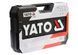Набір головок торцевих YATO : квадрат 1/2", 3/8", 1/4" з інструментами, насадками. 129 шт. YT-38881 YT-38881 фото 3