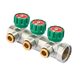 Коллектор вентильный с адаптером Koer KR.1127-3 - 1"x3 - 3/4 Ways (евроконус-плоскость) (KR4947) KR4947 фото 1