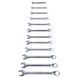 Ключи рожково-накидные глубокие 12шт (7-15, 17, 19, 22мм) CrV polished SIGMA (6010241) 6010241 фото 2