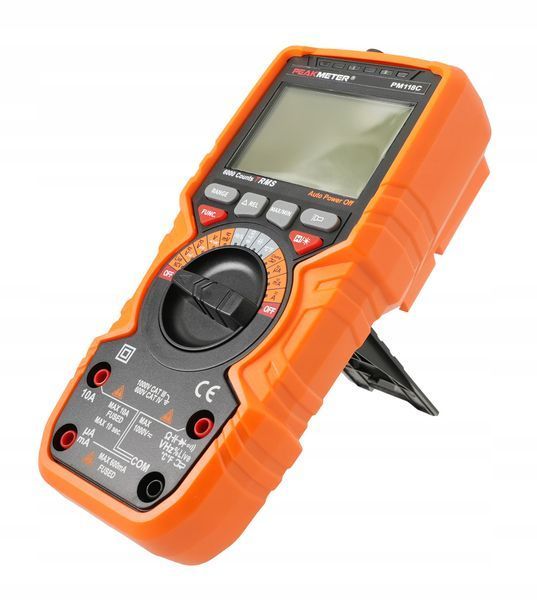 Мультиметр цифровий багатофункціональний PeakMeter PM118C PM118C фото