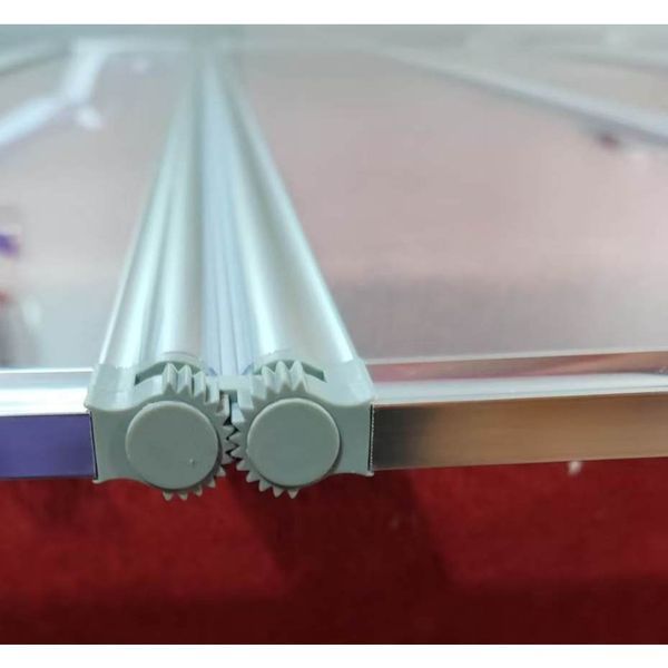 Шторки стеклянные на ванную складные Koer SR BS07-80x140-TR-01 прозрачное стекло Easy Clean 4мм, хром (KR5948) KR5948 фото