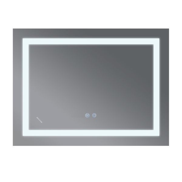 Зеркало Mixxus WARM MR12-90x70-Reverse с Led Touch, Anti-fog, димером, регулятором яркости (MI6675) MI6675 фото