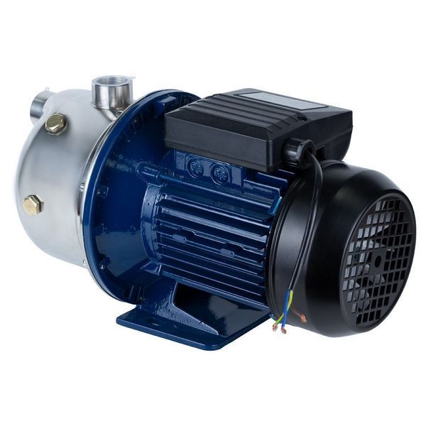 Насос відцентровий самовсмоктуючий 0.75кВт Hmax 42м Qmax 50л/хв нерж WETRON JETS80 (775052) 775052 фото
