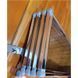 Шторки стеклянные на ванную складные Koer SR BS07-80x140-TR-01 прозрачное стекло Easy Clean 4мм, хром (KR5948) KR5948 фото 5