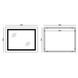 Зеркало Mixxus WARM MR12-90x70-Reverse с Led Touch, Anti-fog, димером, регулятором яркости (MI6675) MI6675 фото 4