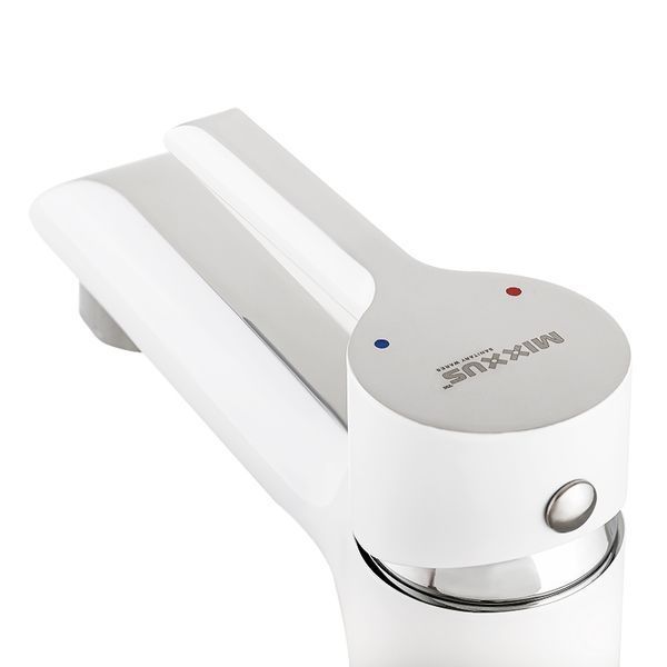 Змішувач для умивальника Mixxus Premium Edem 001 (White) (MI5843) MI5843 фото