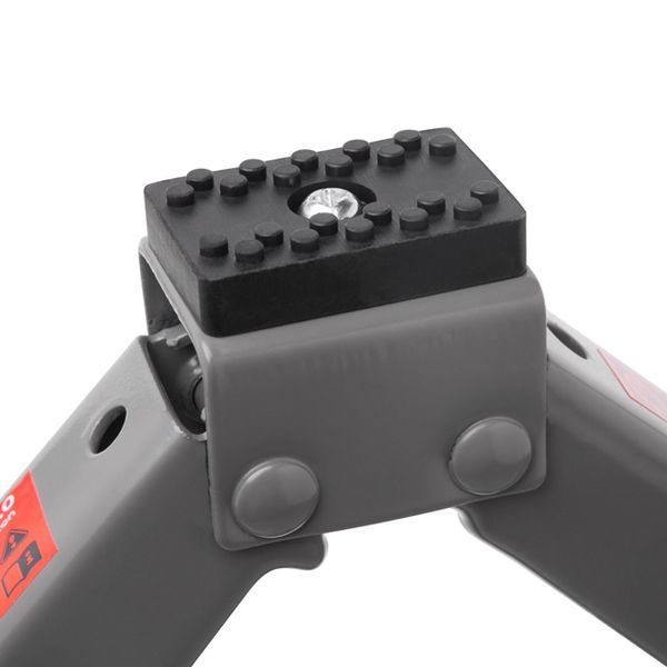 Домкрат механический ромбовидный 1т., резиновый упор., 92-340 мм INTERTOOL GT0180 GT0180 фото