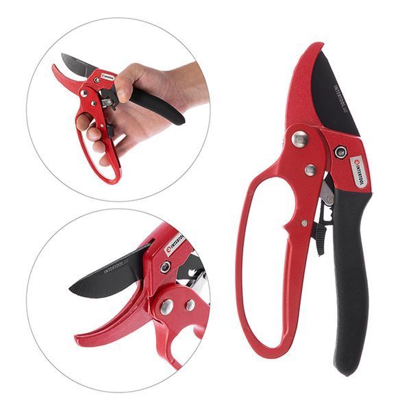 Секатор, 200 мм, рез: &Oslash; 22 мм INTERTOOL FT-1005 FT-1005 фото