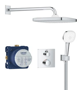 Душова система прихованого монтажу з термостатом Grohe Grohtherm (34871000) 34871000 фото