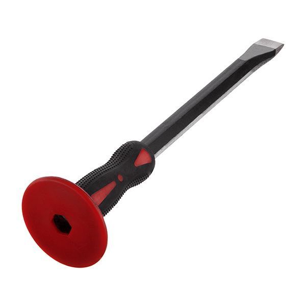 Зубило по камню, 400&times;19&times;25 мм, рукоятка из стекловолокна и TPR INTERTOOL UT-3140 UT-3140 фото