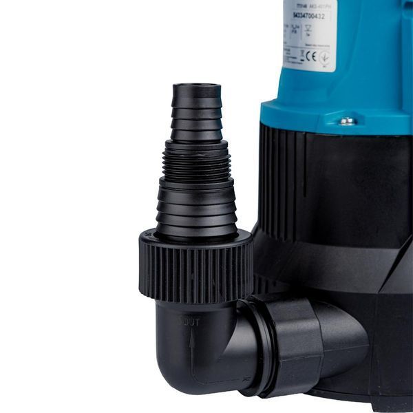 Насос дренажний садовий 0.4кВт Hmax 6м Qmax 150л/хв LEO AKS-401PH (773146) 773146 фото