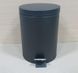 Мусорное ведро круглое Zerix Solo-TC0105 Black 5 л цвет черный (ZX5898) ZX5898 фото 3
