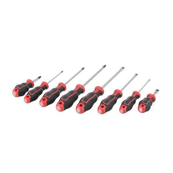 Набор отверток, 12 ед., S2, 38-125 мм, STORM INTERTOOL VT-3442 VT-3442 фото