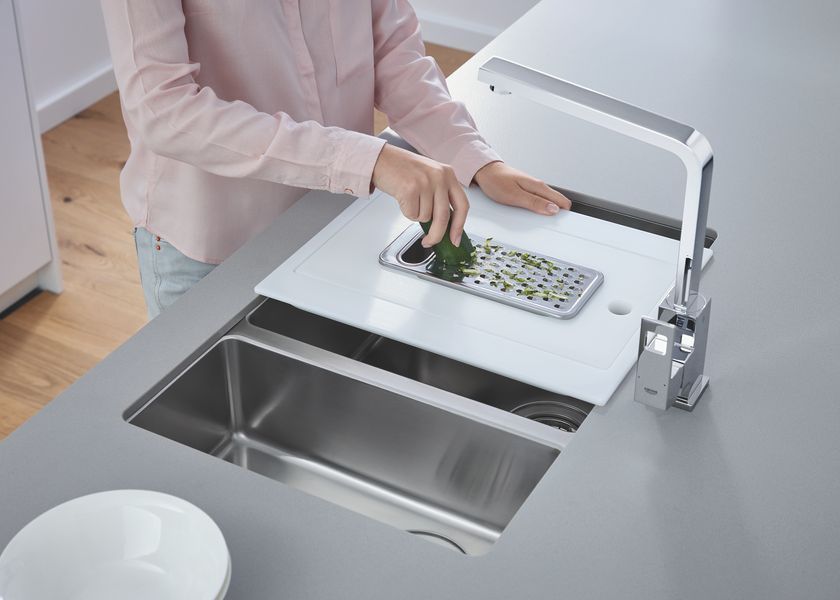 Змішувач для кухні Grohe Eurocube (31255000) 31255000 фото