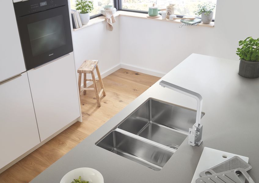 Змішувач для кухні Grohe Eurocube (31255000) 31255000 фото