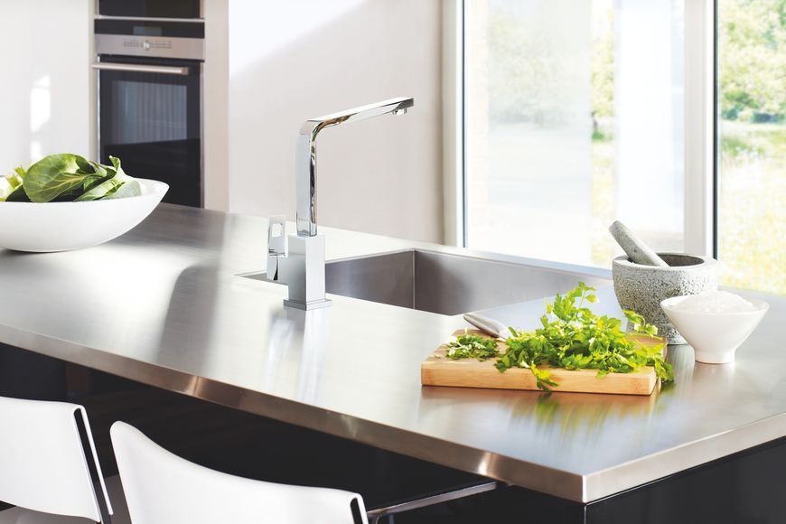 Змішувач для кухні Grohe Eurocube (31255000) 31255000 фото
