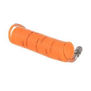 Шланг спиральный, 6&times;8 мм, 5 м, с быстроразъемными соединениями INTERTOOL PT-1703 PT-1703 фото