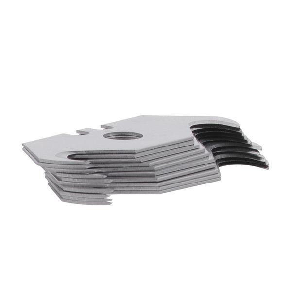 Комплект лез HOOK, 10 шт., для оздоблювальних робіт INTERTOOL HT-0517 HT-0517 фото