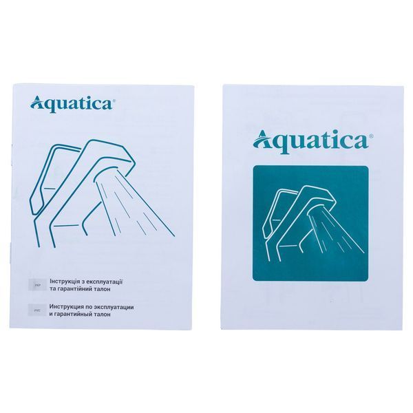 Смеситель HL &Oslash;35 для раковины гусак изогнутый на гайке AQUATICA HL-1A230C (9734000) 9734000 фото