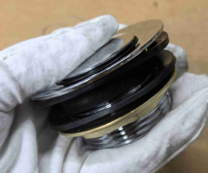 Донний клапан для ванни Koer PW-06-01 1 1/2'' автоматичний СLICK-СLACK (Колір хром) (KR5799) KR5799 фото